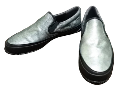 【SPINGLE SP1059 ガンメタル】リラクシーなカンガルーレザースリッポン